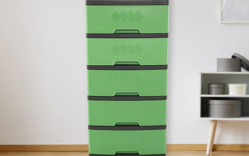 Soluciones de almacenamiento: gaveteros de plástico con espejo en Costa Rica